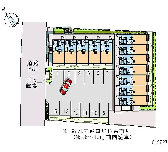 ★手数料０円★泉大津市森町 月極駐車場